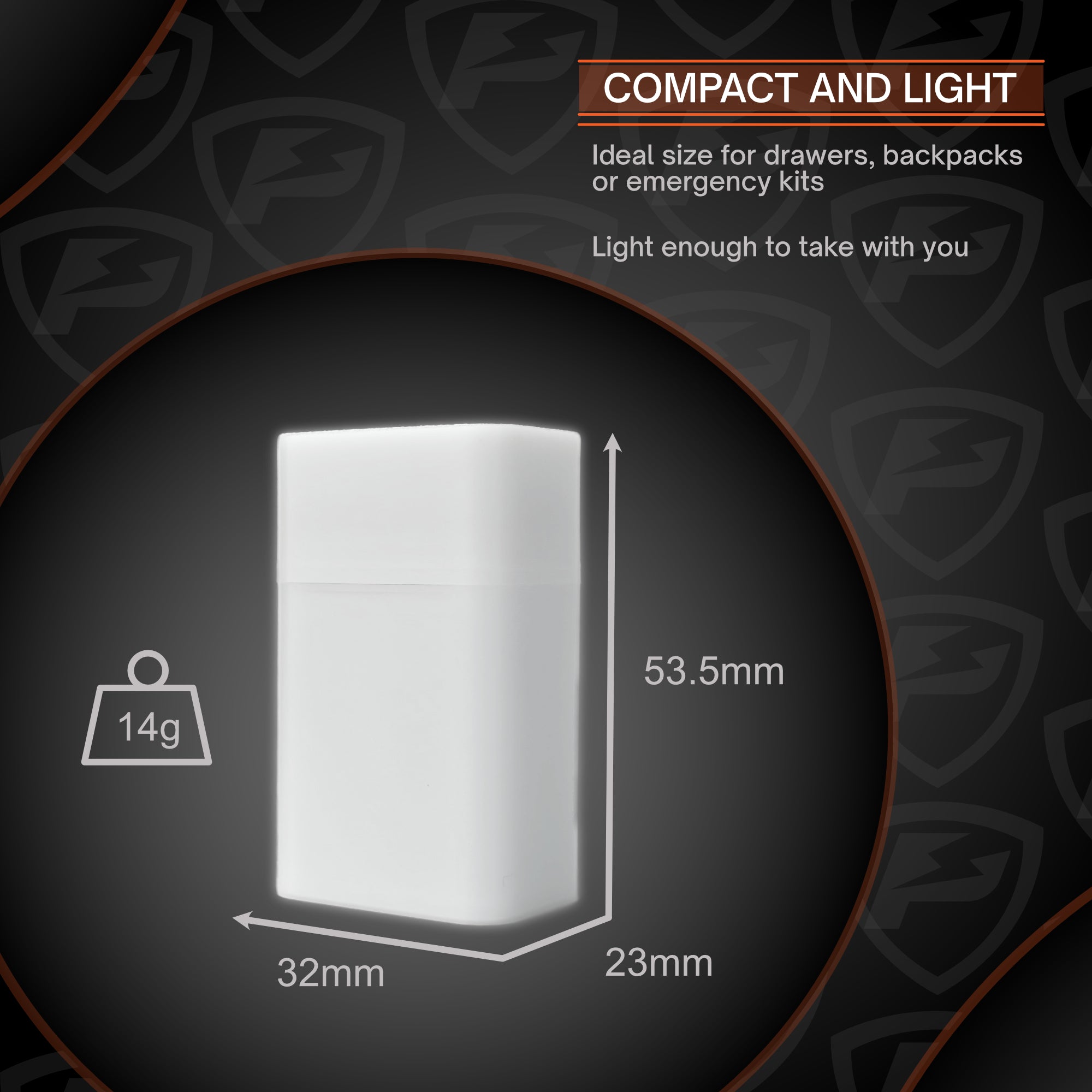 Slimline 9V Battery Case (2-pack)