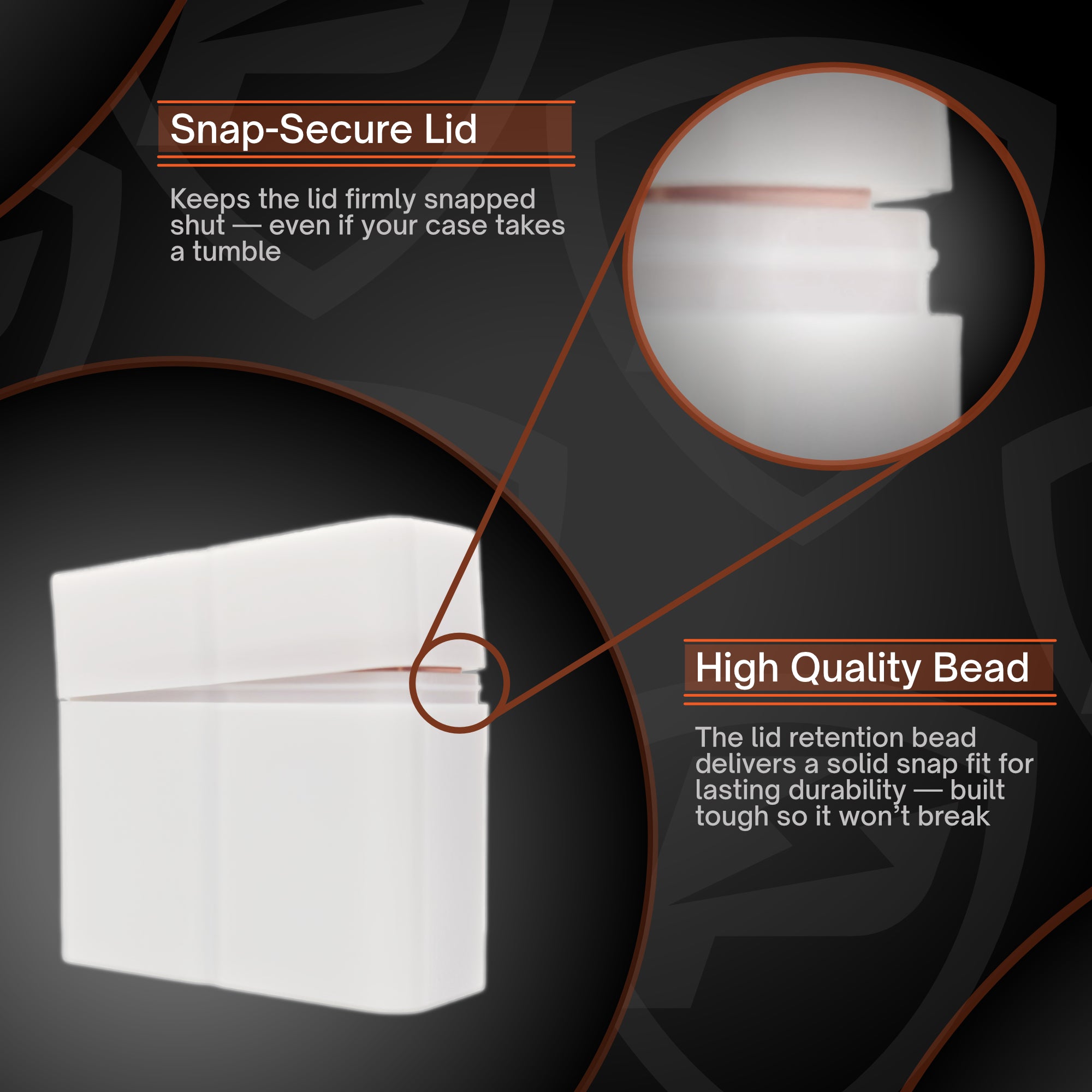 Slimline 9V Battery Case (2-pack)