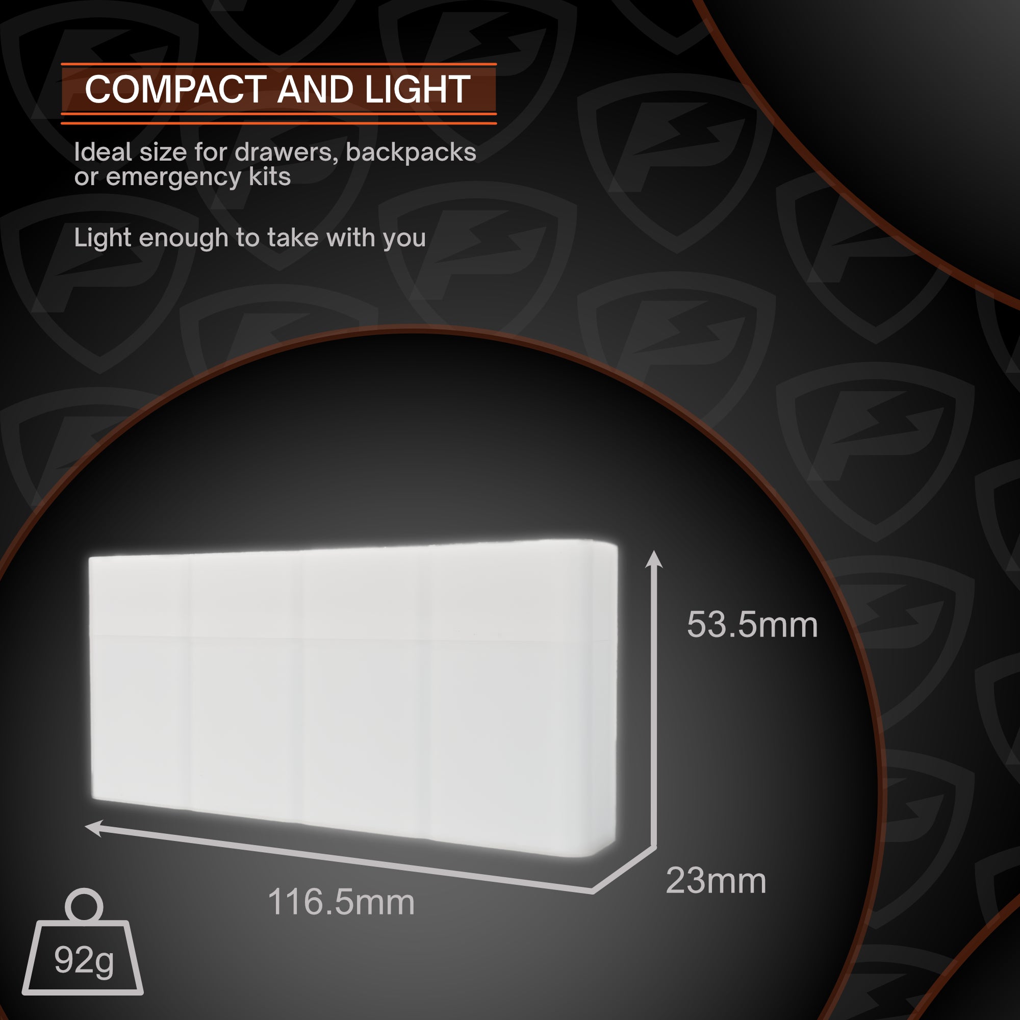 Slimline 9V Battery Case (2-pack)