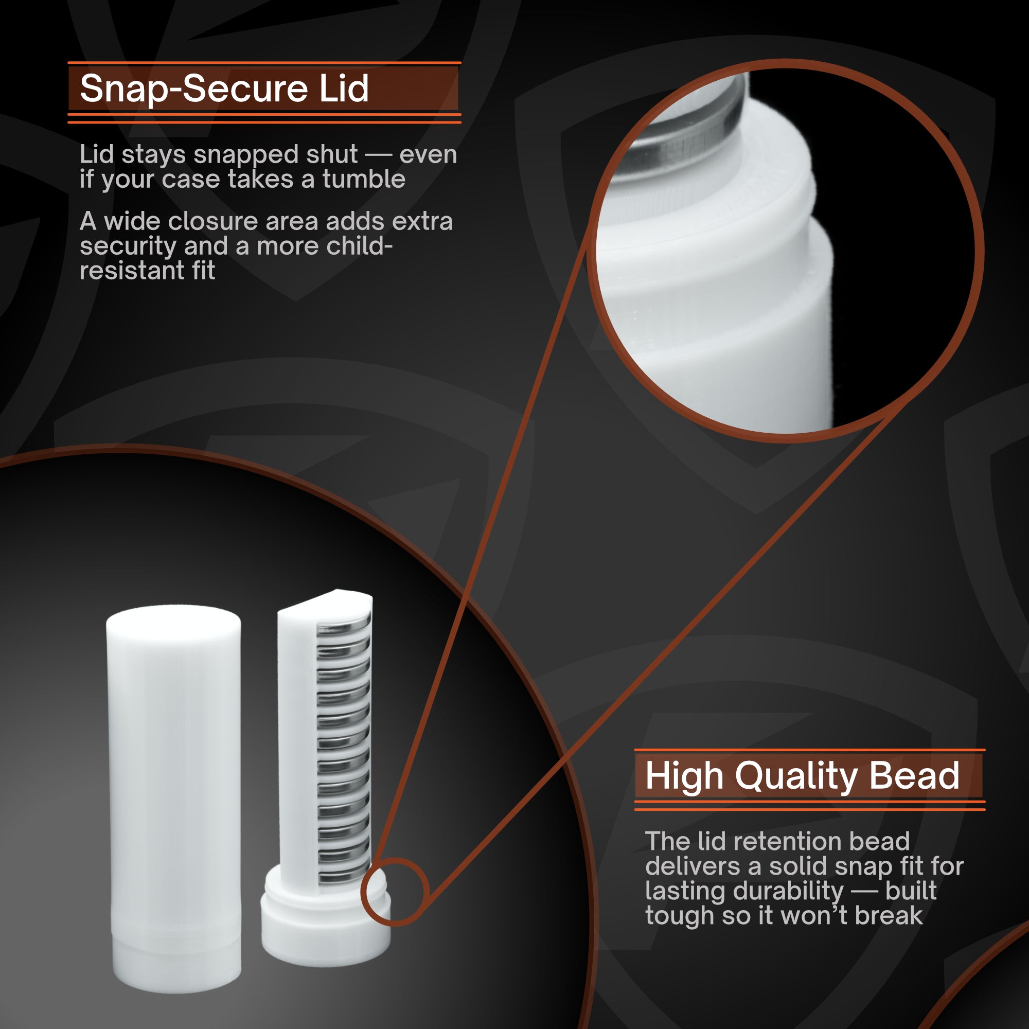 Slimline Coin CR2032 Battery Case (2-pack)