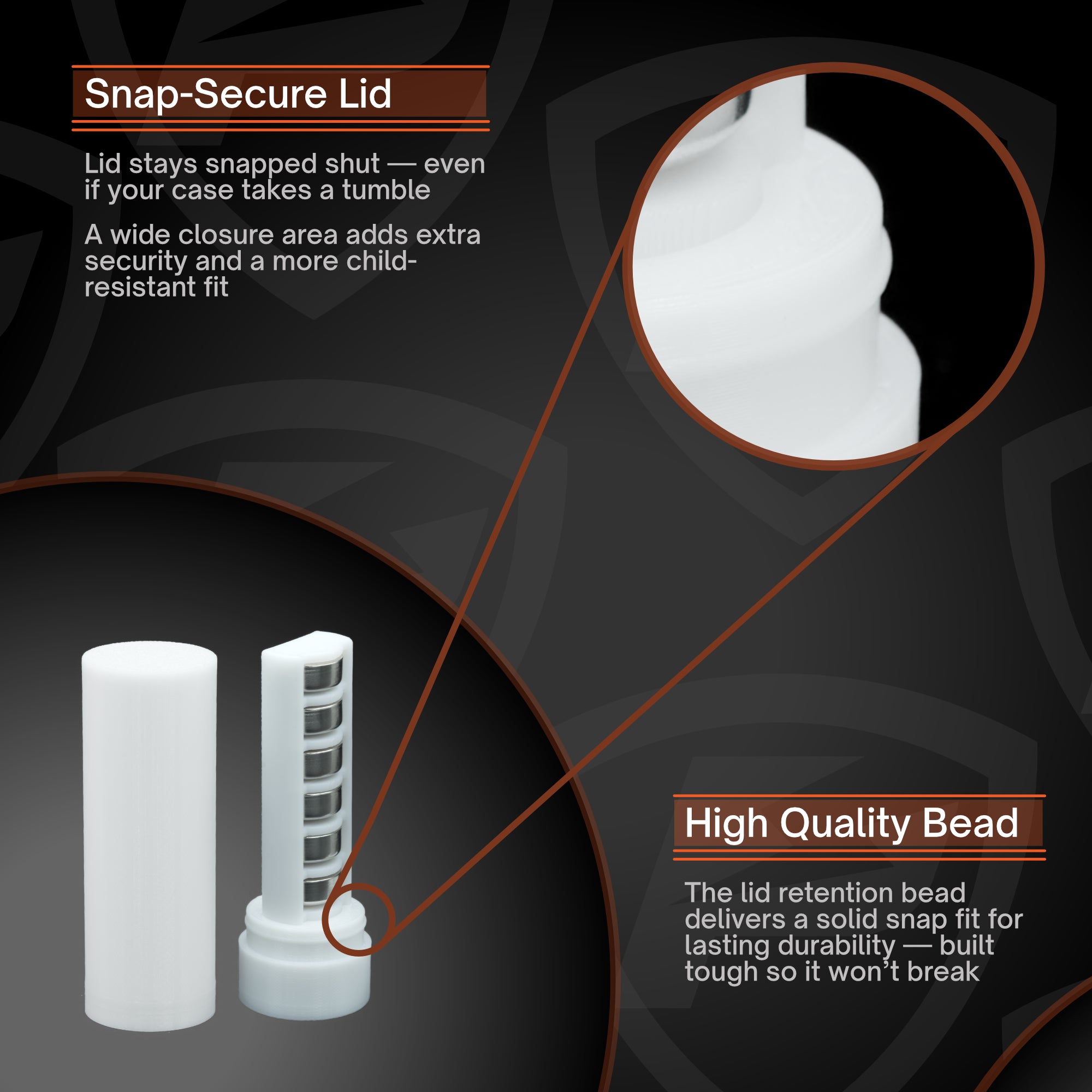 Slimline Coin LR44 / SR44 Battery Case (2-pack)